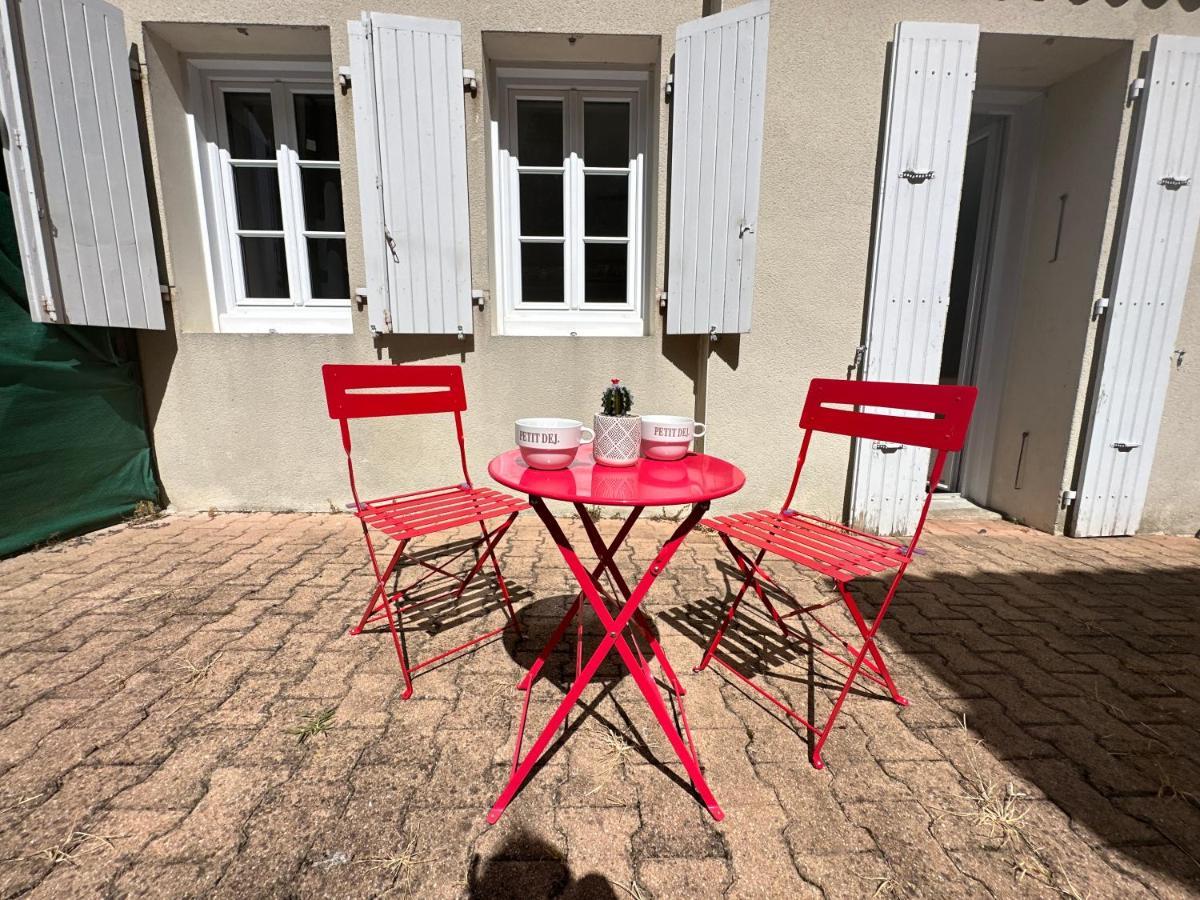 La Terrasse - Parking Gratuit - Fibre - Rdc - Centre Ville 桑特 外观 照片